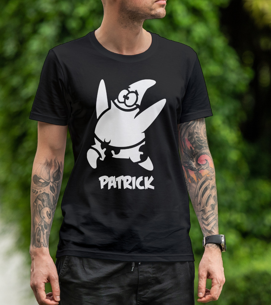 Patrick Star Spongebob Squarepants Jumping Pose T-Shirt