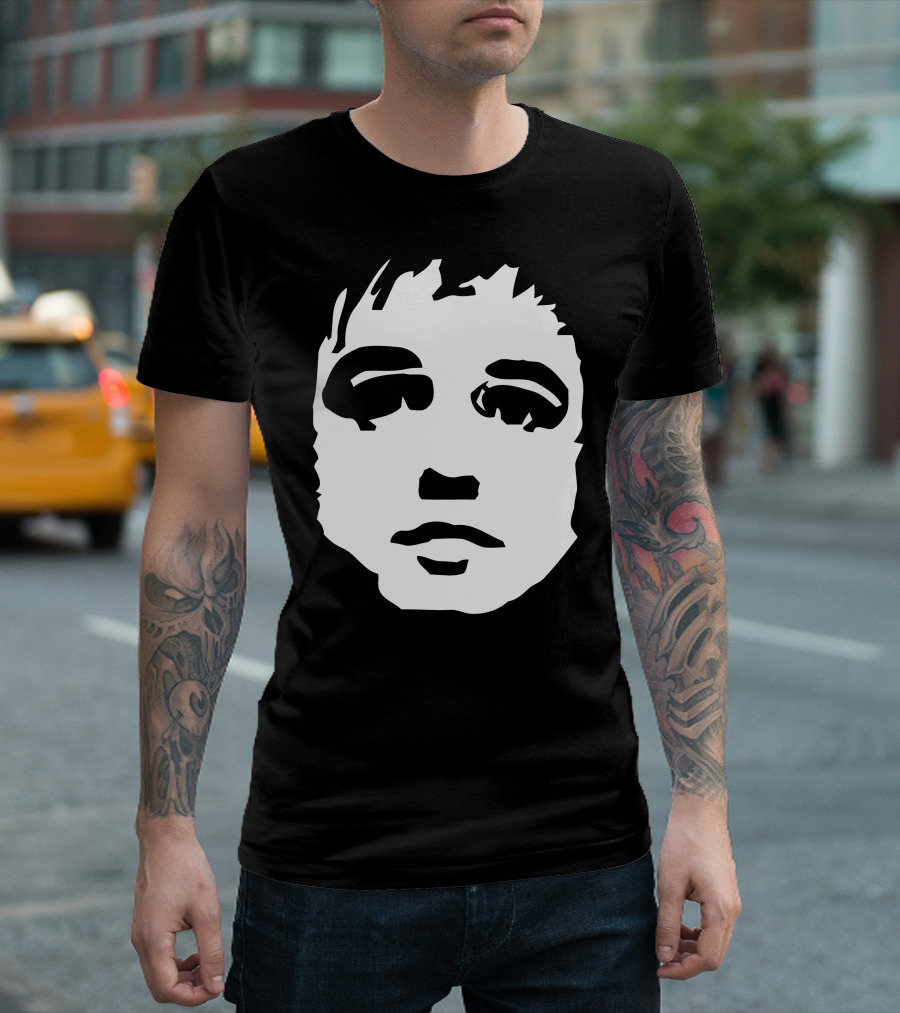 Pete Doherty Babyshambles Rock Face Stencil T-Shirt