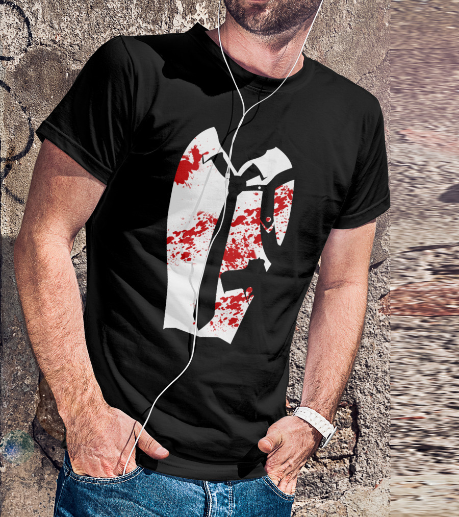 Reservoir Dogs Suit And Tie With Red Blood Splatter T-Shirt