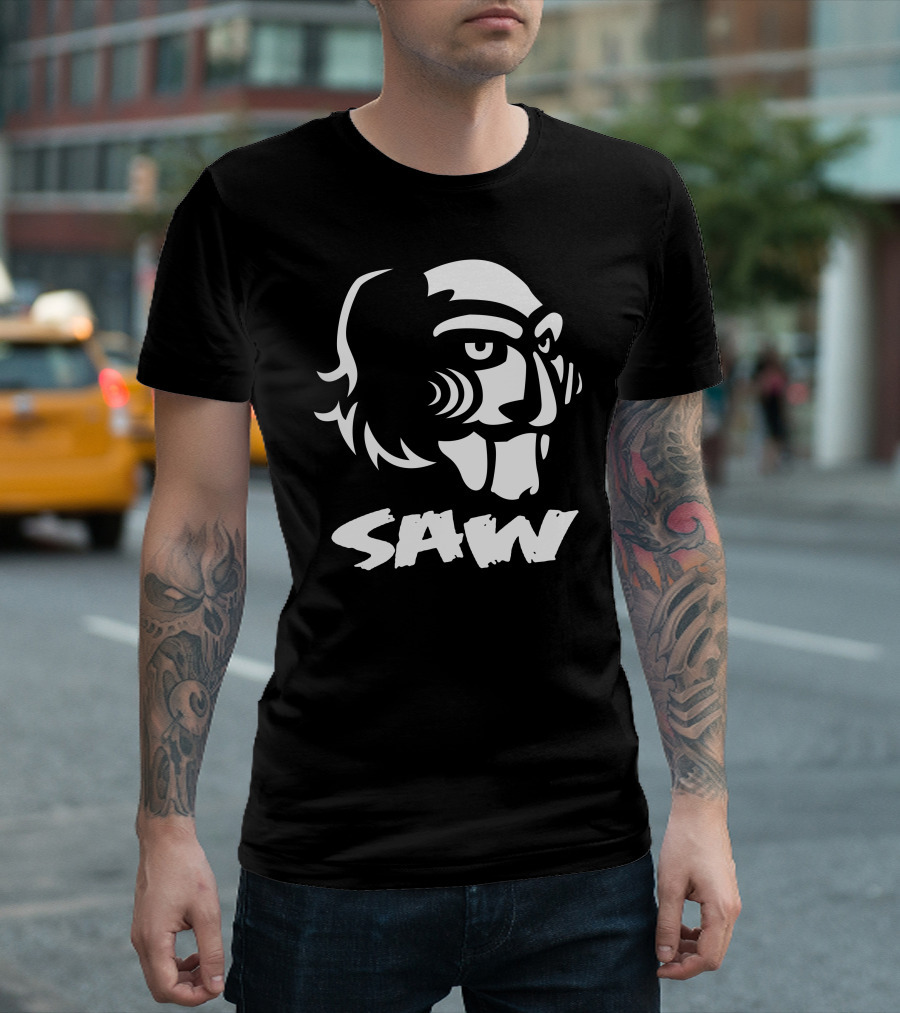Saw Puppe Horror Mask T-Shirt