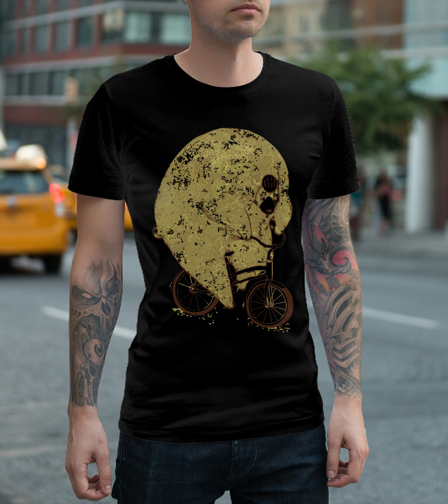 Bear Skull Cycling Adventure T-Shirt