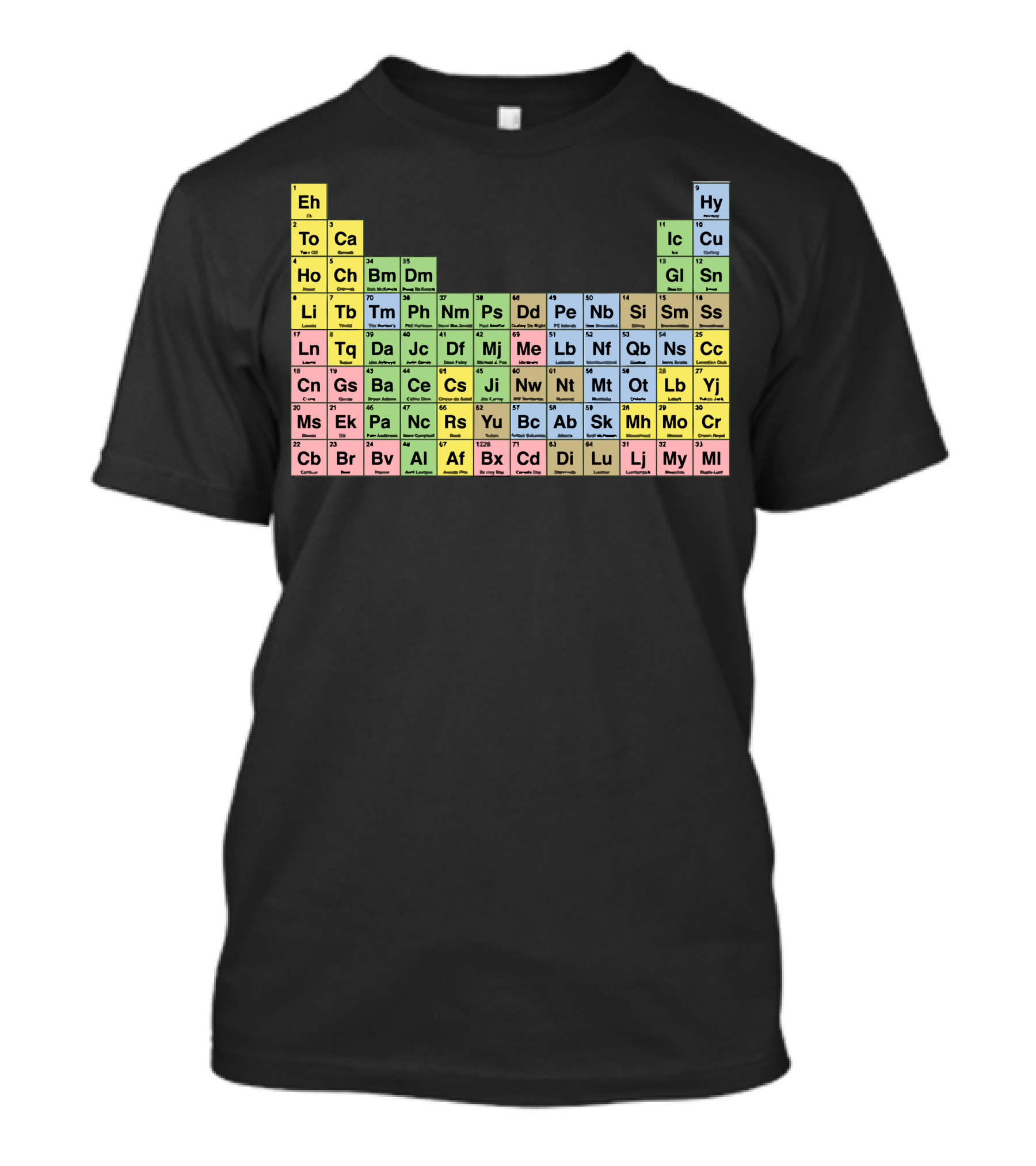 Eh To Canuck Periodic Table Elements Of Canadian Culture T-Shirt