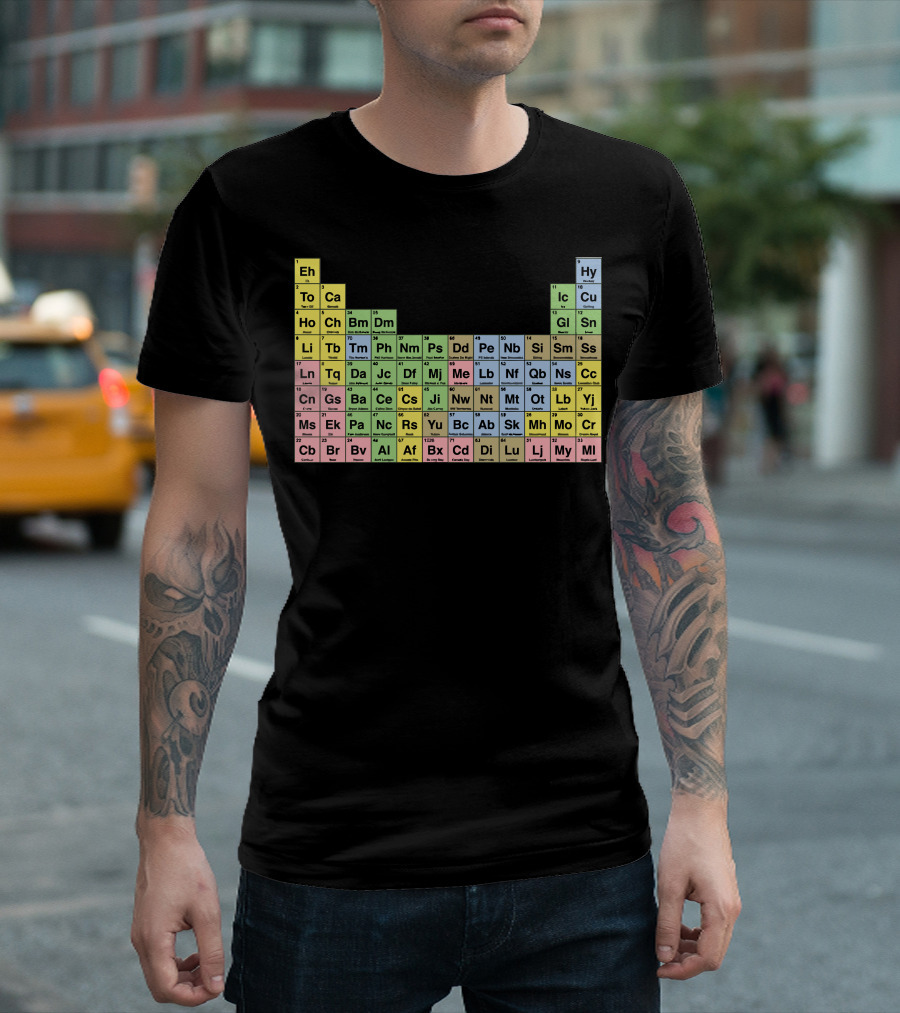 Eh To Canuck Periodic Table Elements Of Canadian Culture T-Shirt