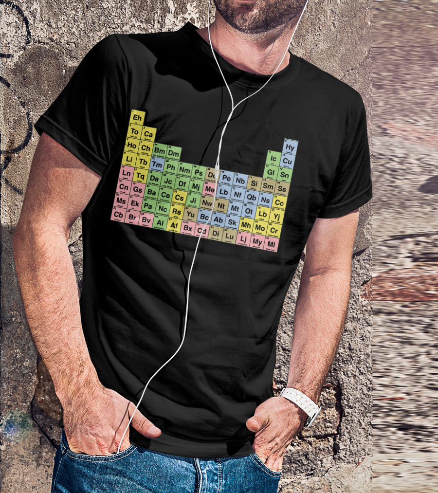Eh To Canuck Periodic Table Elements Of Canadian Culture T-Shirt