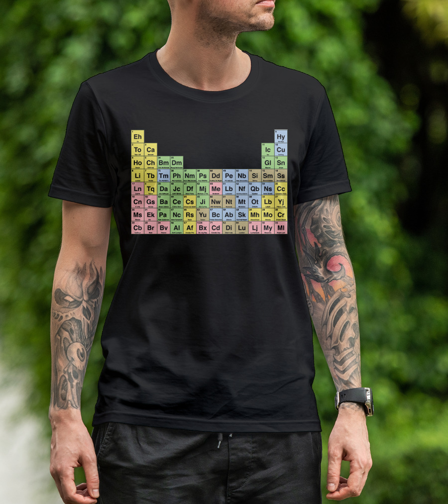 Eh To Canuck Periodic Table Elements Of Canadian Culture T-Shirt