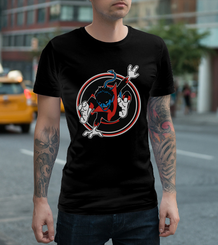 Nightcrawler X-Men Marvel Retro Dive T-Shirt
