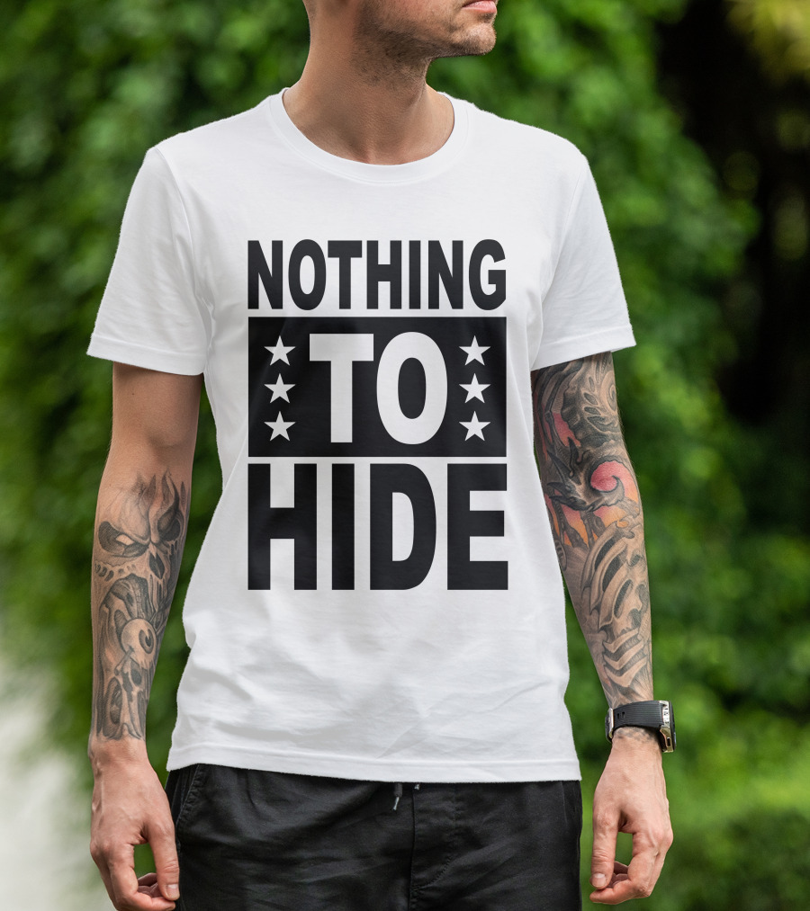 Nothing To Hide Stars T-Shirt