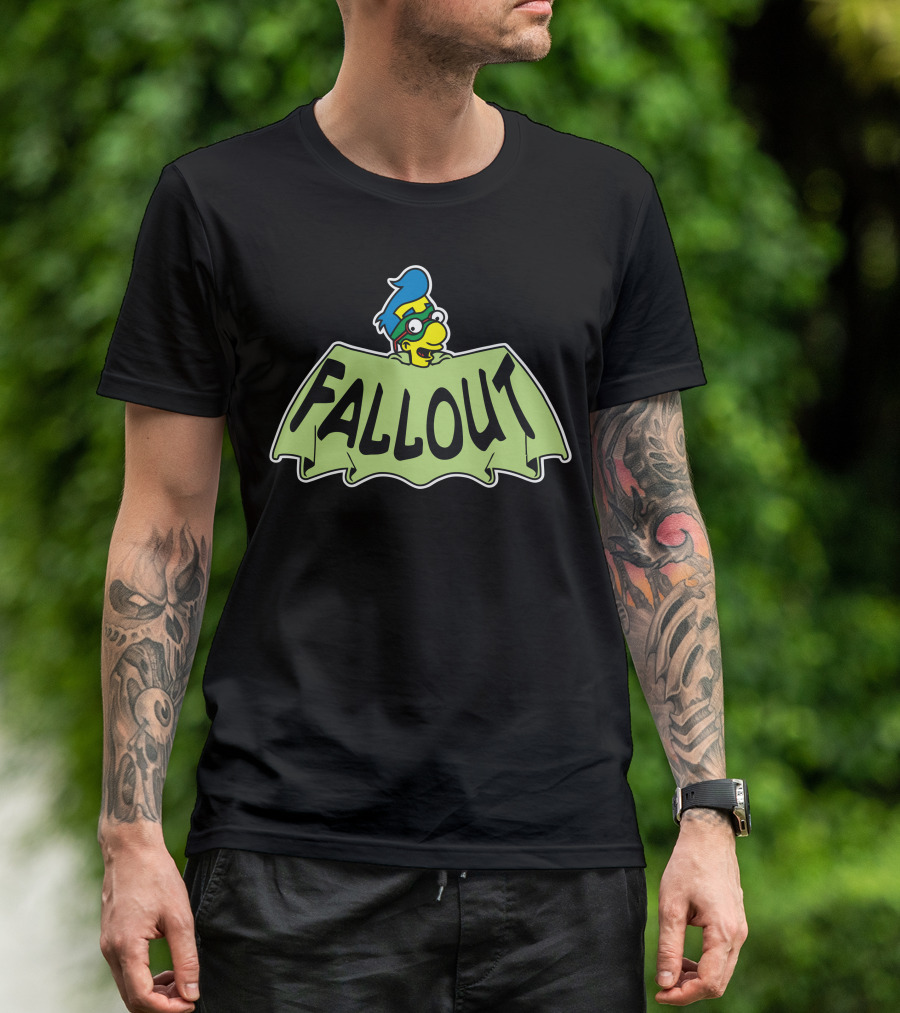 Fallout Nuclear Boy Iconic Cartoon T-Shirt