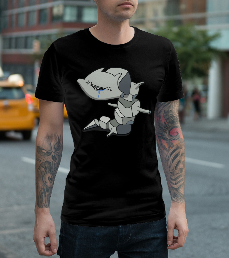 Number 208 Whimsical Stone Creature with Playful Smile T-Shirt