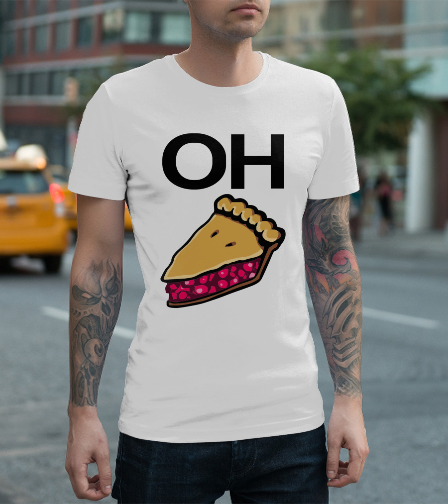 OH Cherry Pie Slice T-Shirt