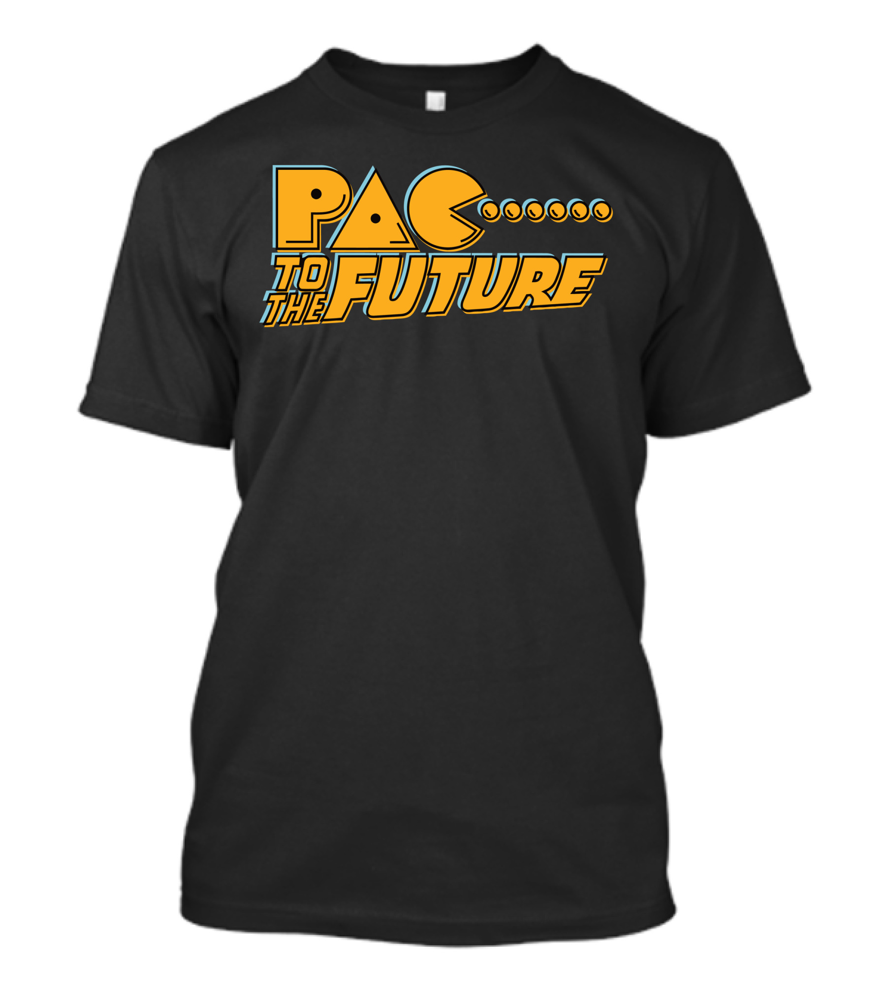 PAC To The Future Retro Arcade Mashup T-Shirt