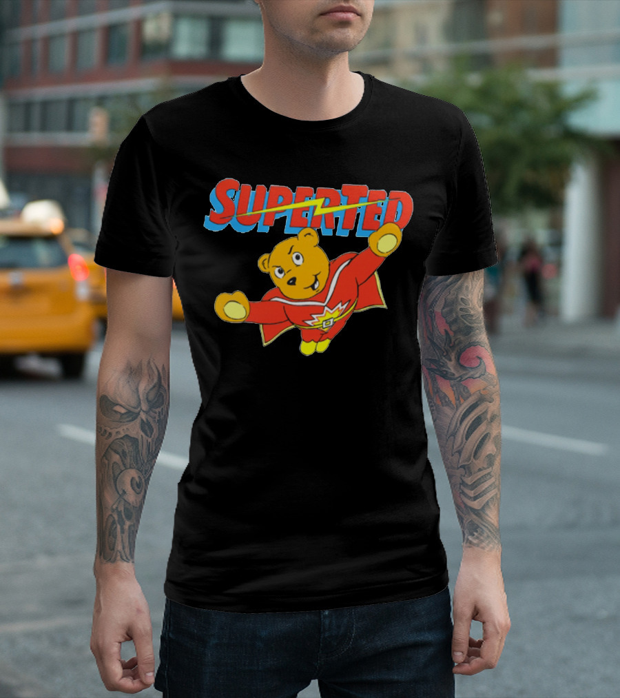 SuperTed Flying Bear Hero Adventure T-Shirt