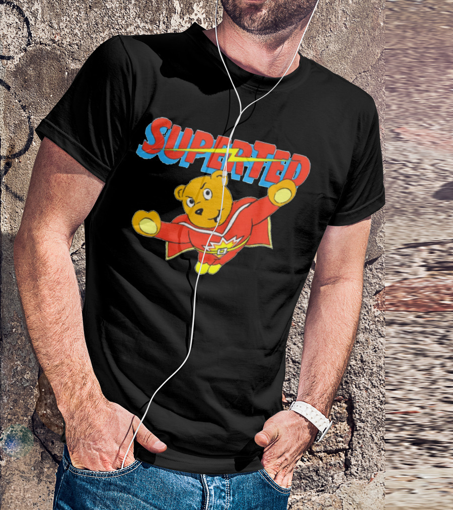 SuperTed Flying Bear Hero Adventure T-Shirt