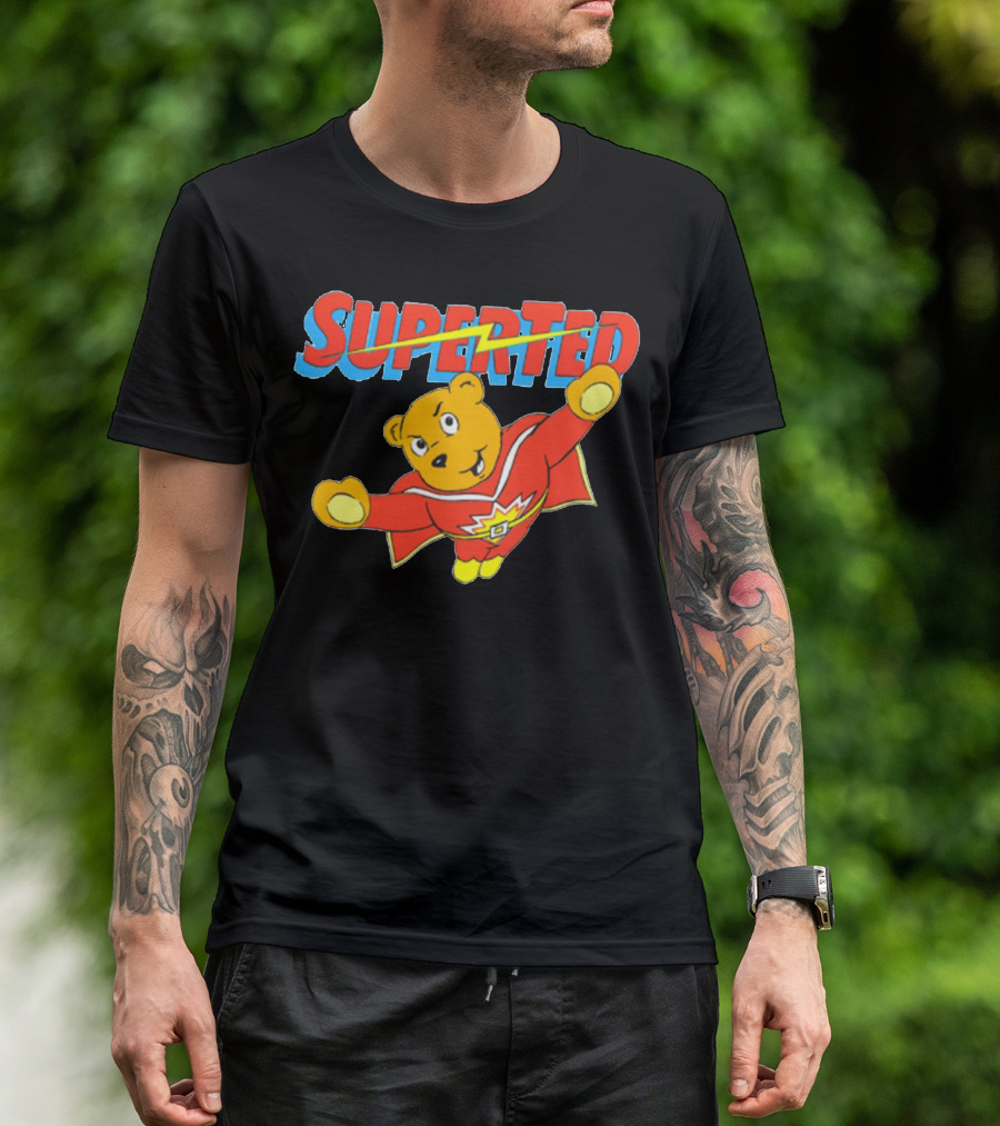 SuperTed Flying Bear Hero Adventure T-Shirt