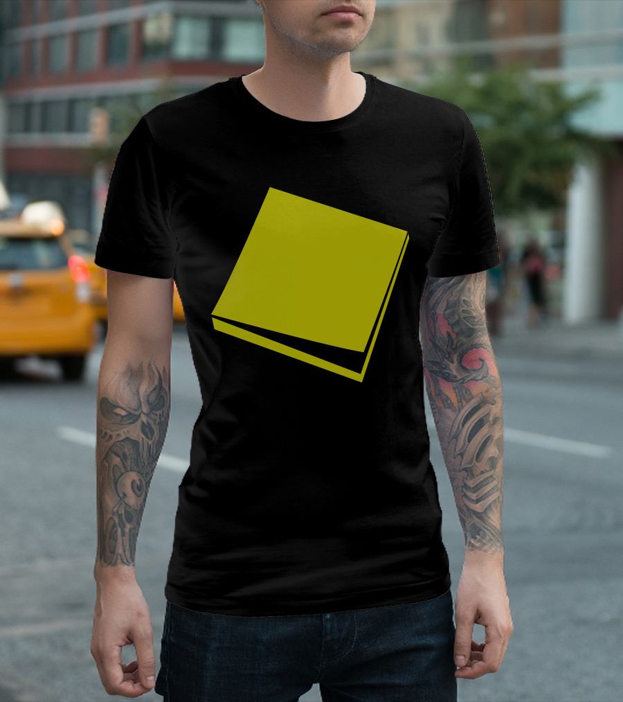 Book Block Yellow Cover T-Shirt