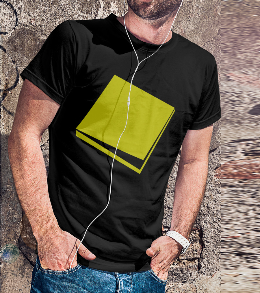 Book Block Yellow Cover T-Shirt