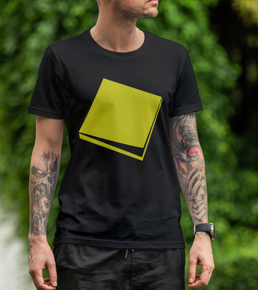 Book Block Yellow Cover T-Shirt