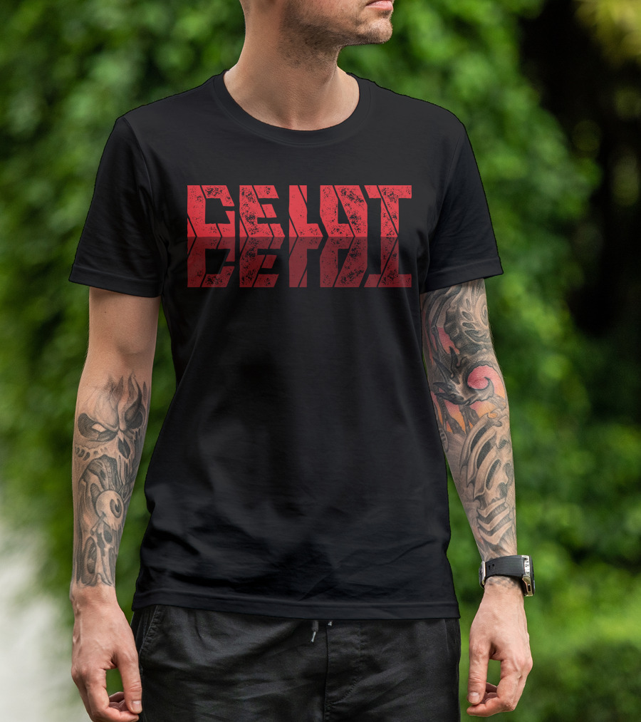 Celot Distressed Reflective T-Shirt