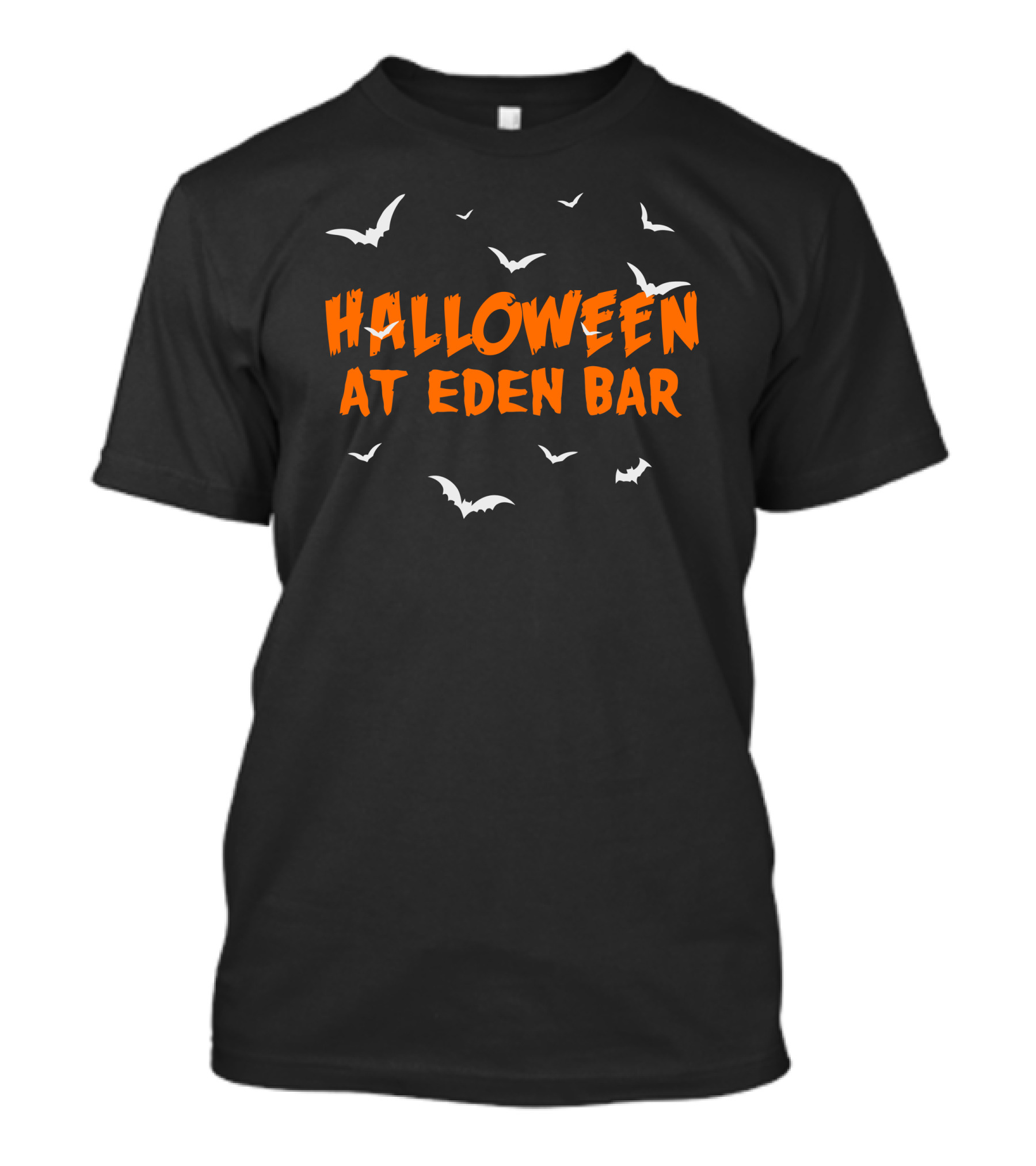 Halloween Bats At Eden Bar T-Shirt