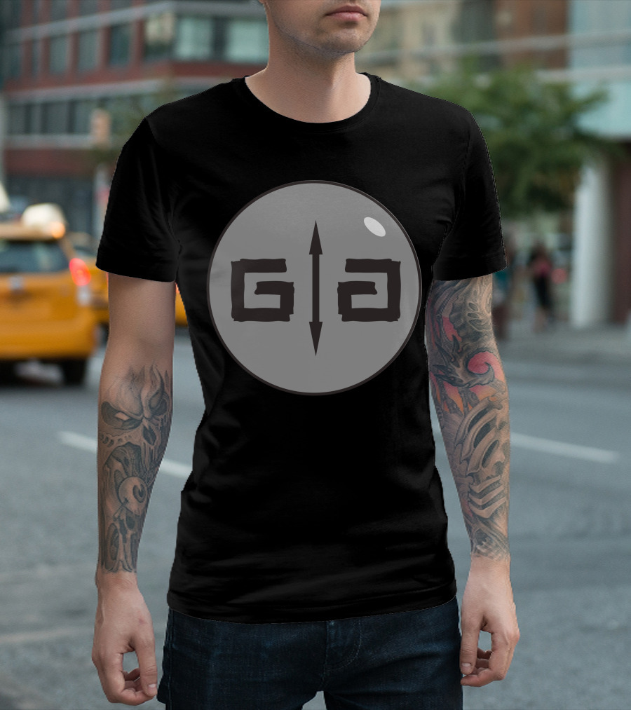 GLA Moon Orb with Double Arrow T-Shirt