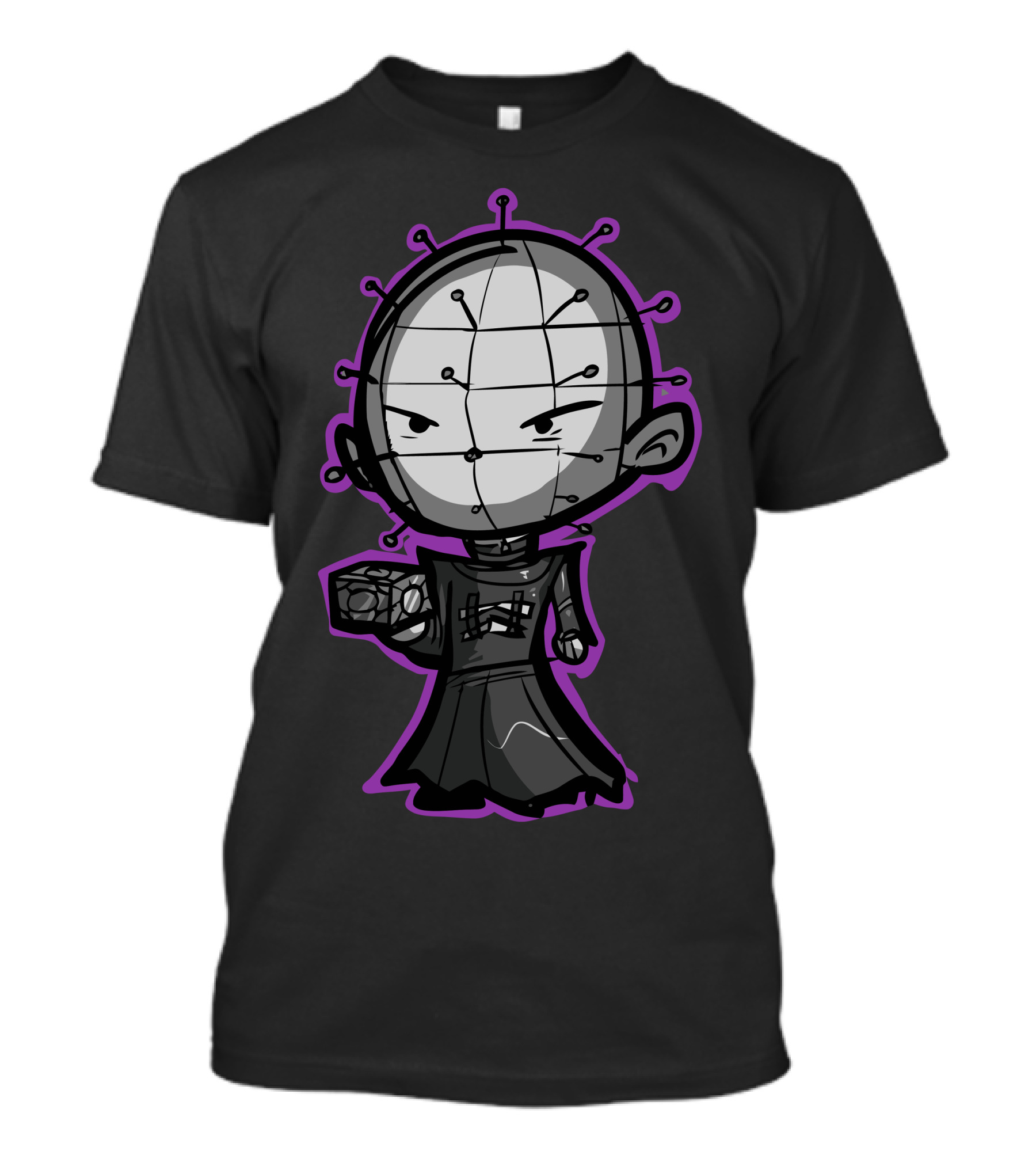 Pinhead Cenobite Chibi With Puzzle Box T-Shirt