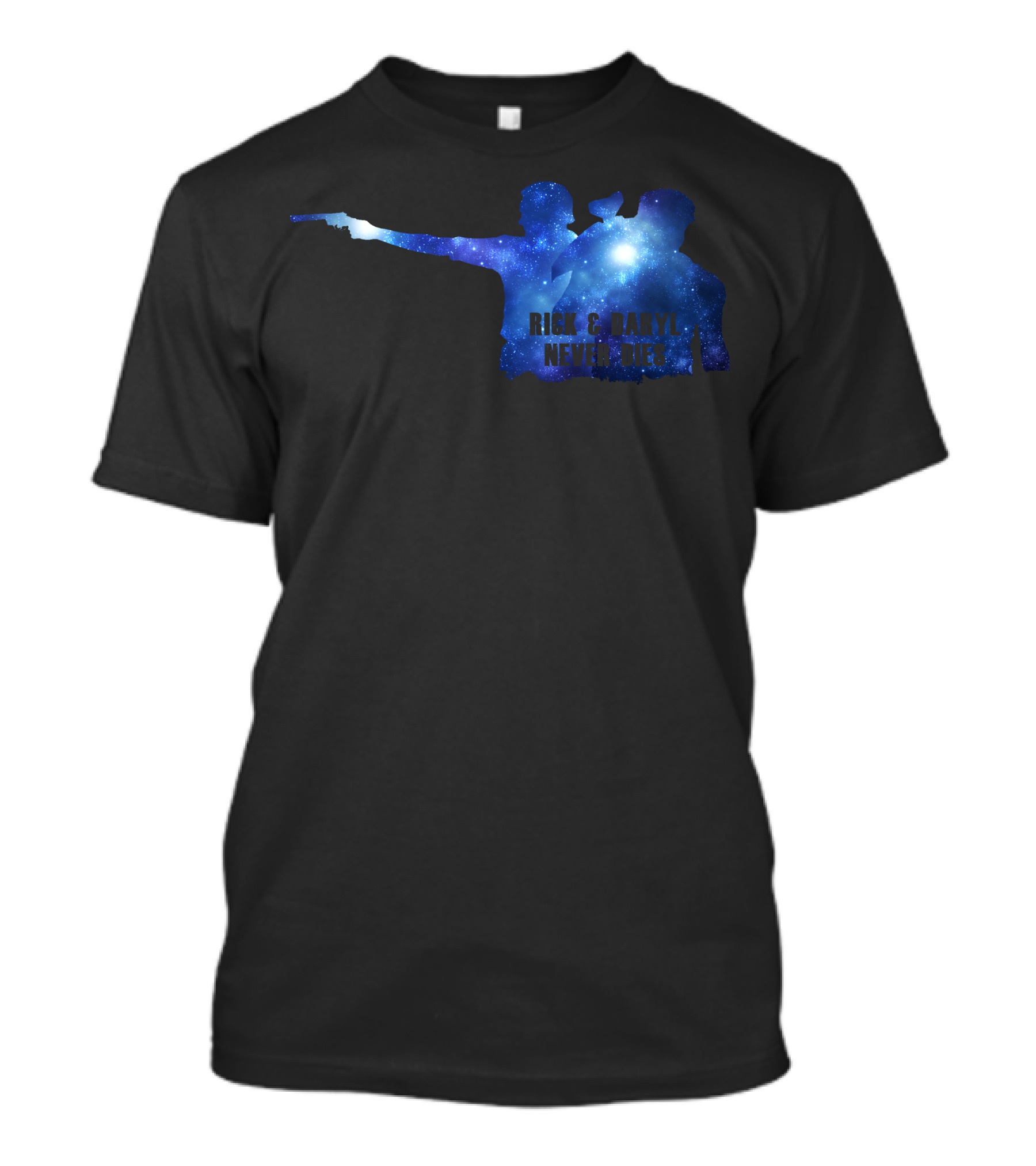 Rick And Daryl Never Dies Galaxy T-Shirt