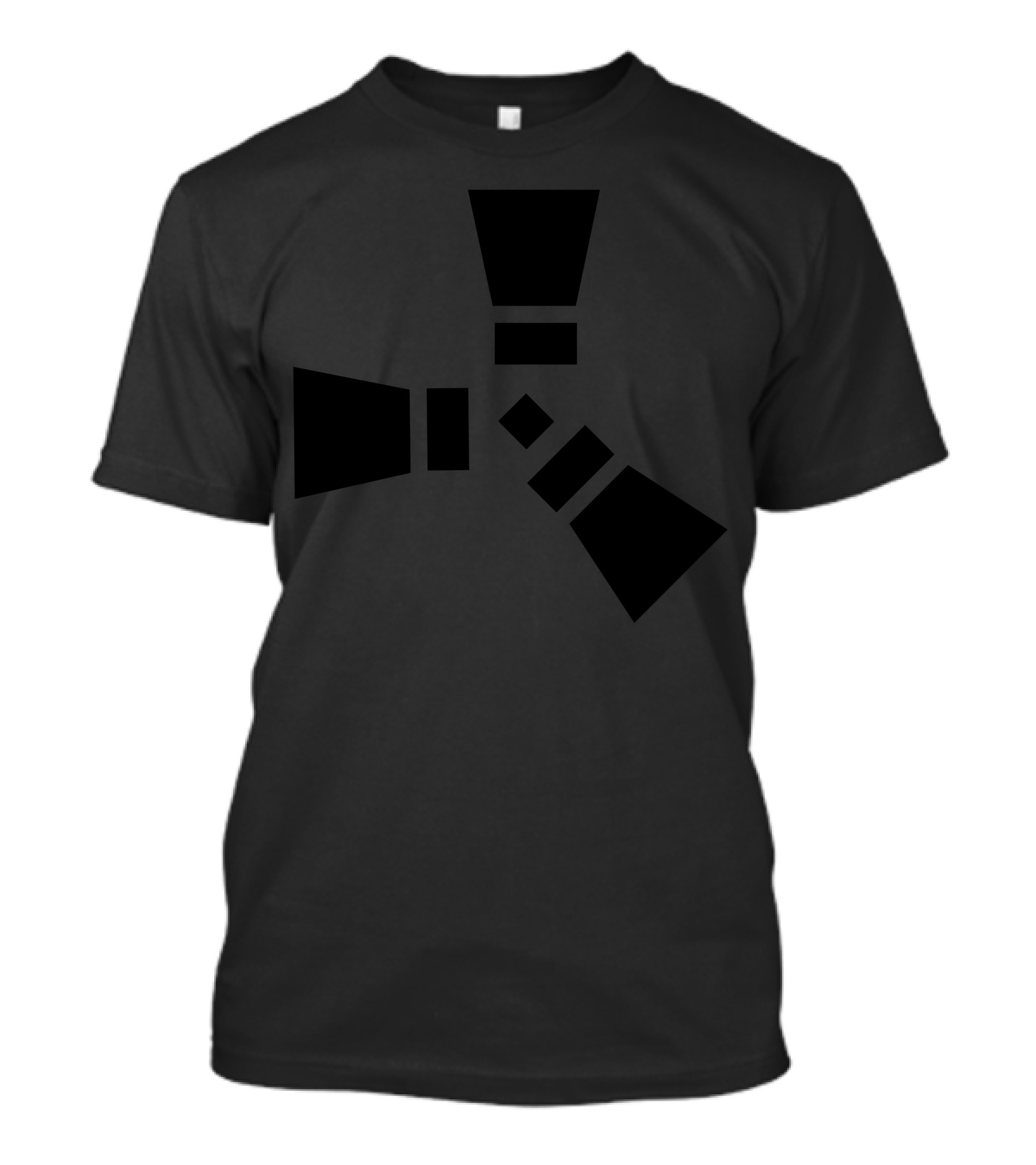 Rust Radiation Sign Icon In Dark T-Shirt