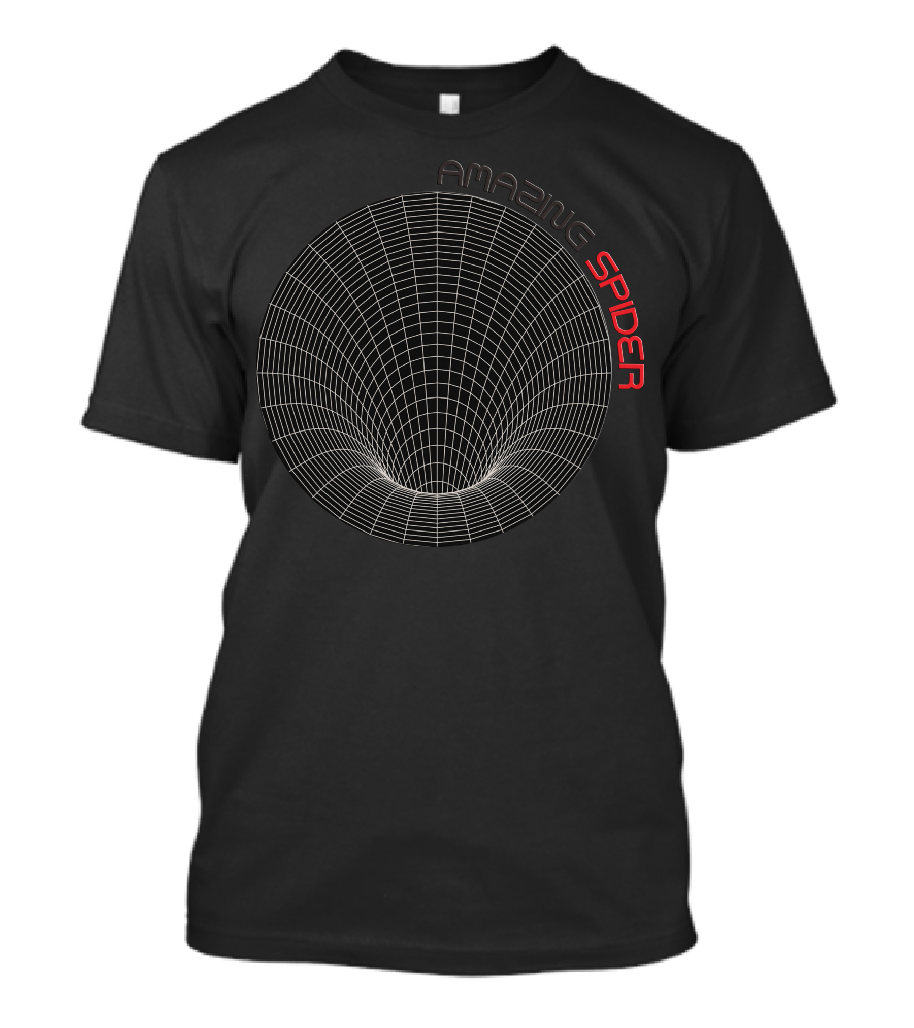 Amazing Spider 3D Grid T-Shirt