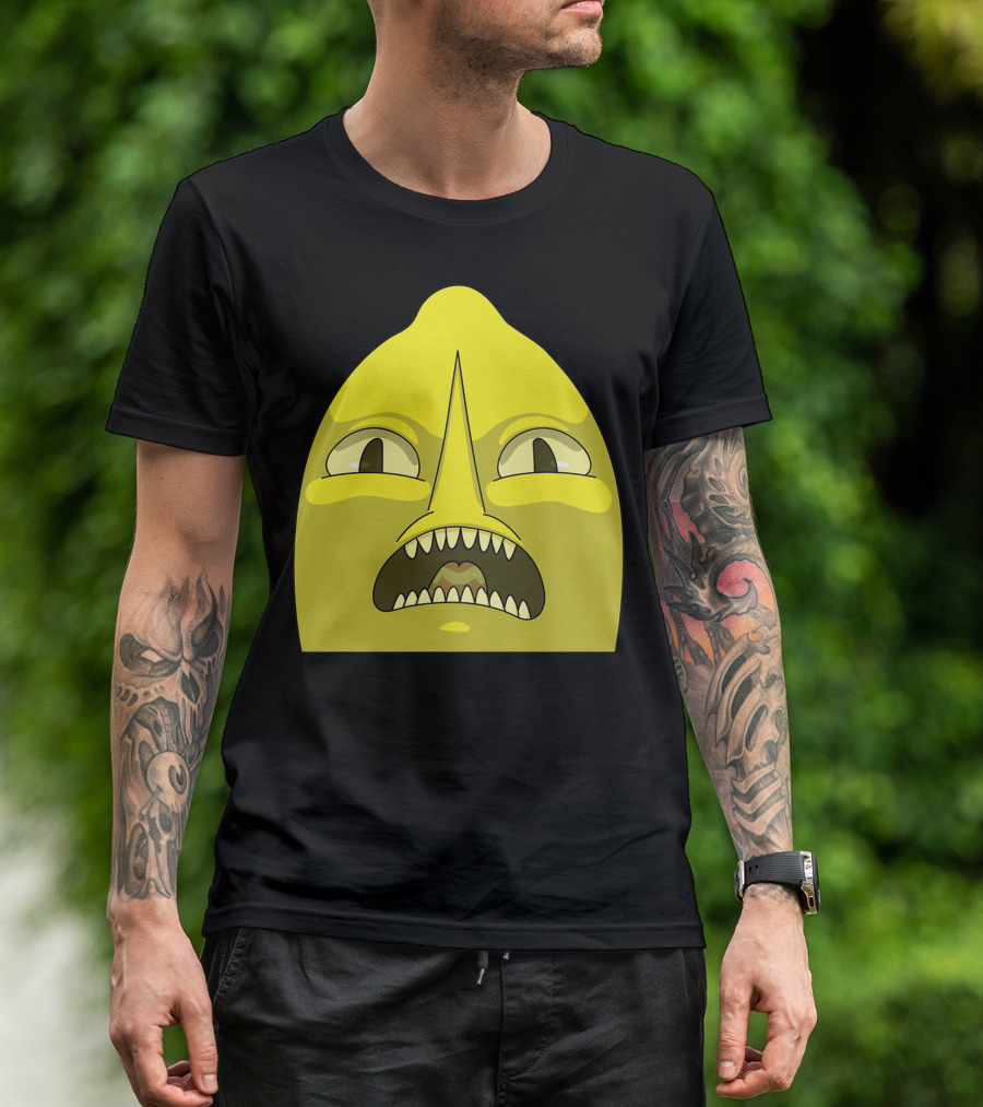 Lemongrab Unacceptable Adventure Time Character Expression T-Shirt