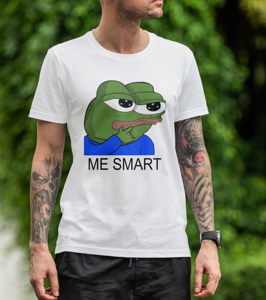 Pepe The Frog Me Smart T-Shirt