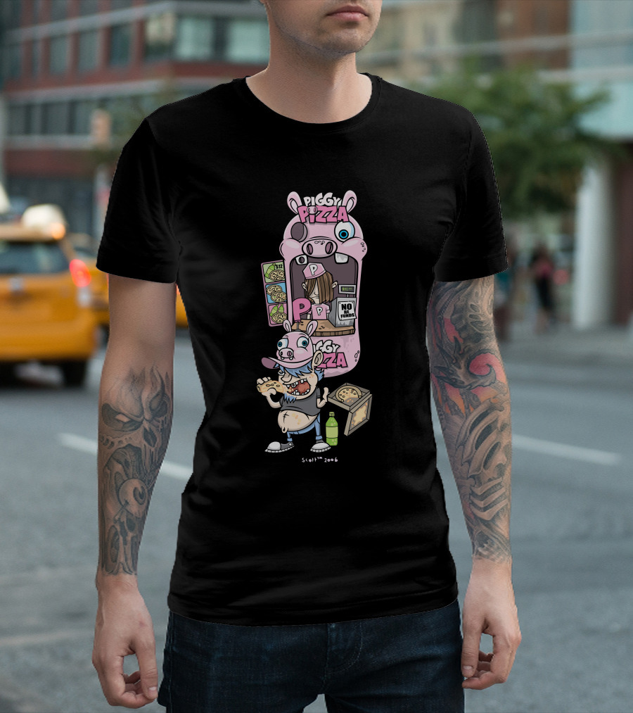 PIGGY PIZZA No Refunds 2006 T-Shirt