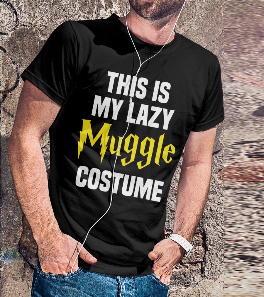 This Is My Lazy Muggle Costume T-Shirt