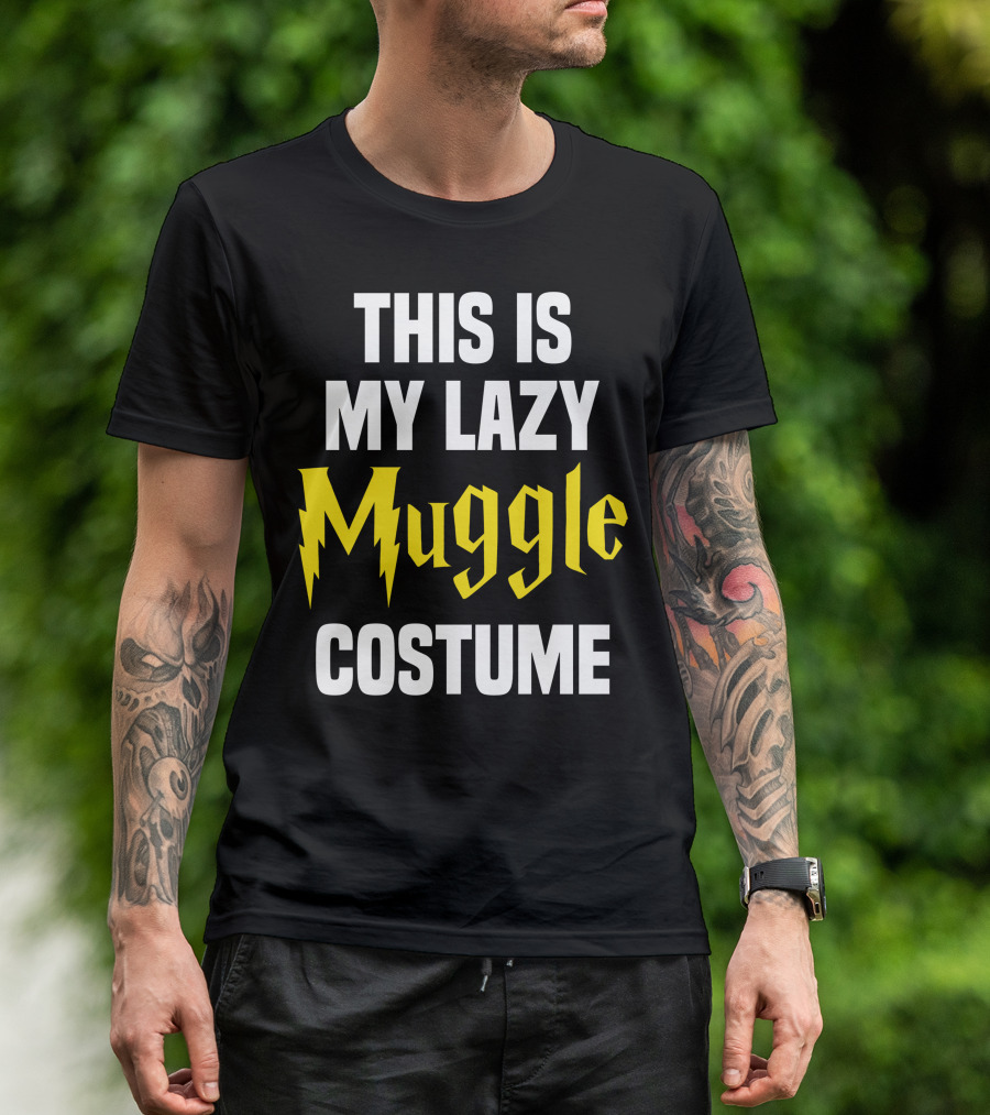 This Is My Lazy Muggle Costume T-Shirt