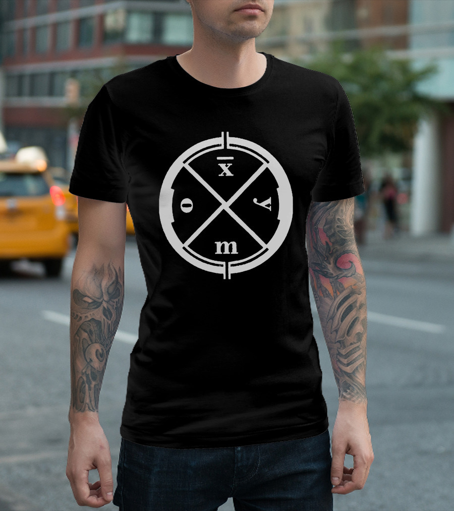 Clan Of Xymox Band Logo Symbol Circular T-Shirt