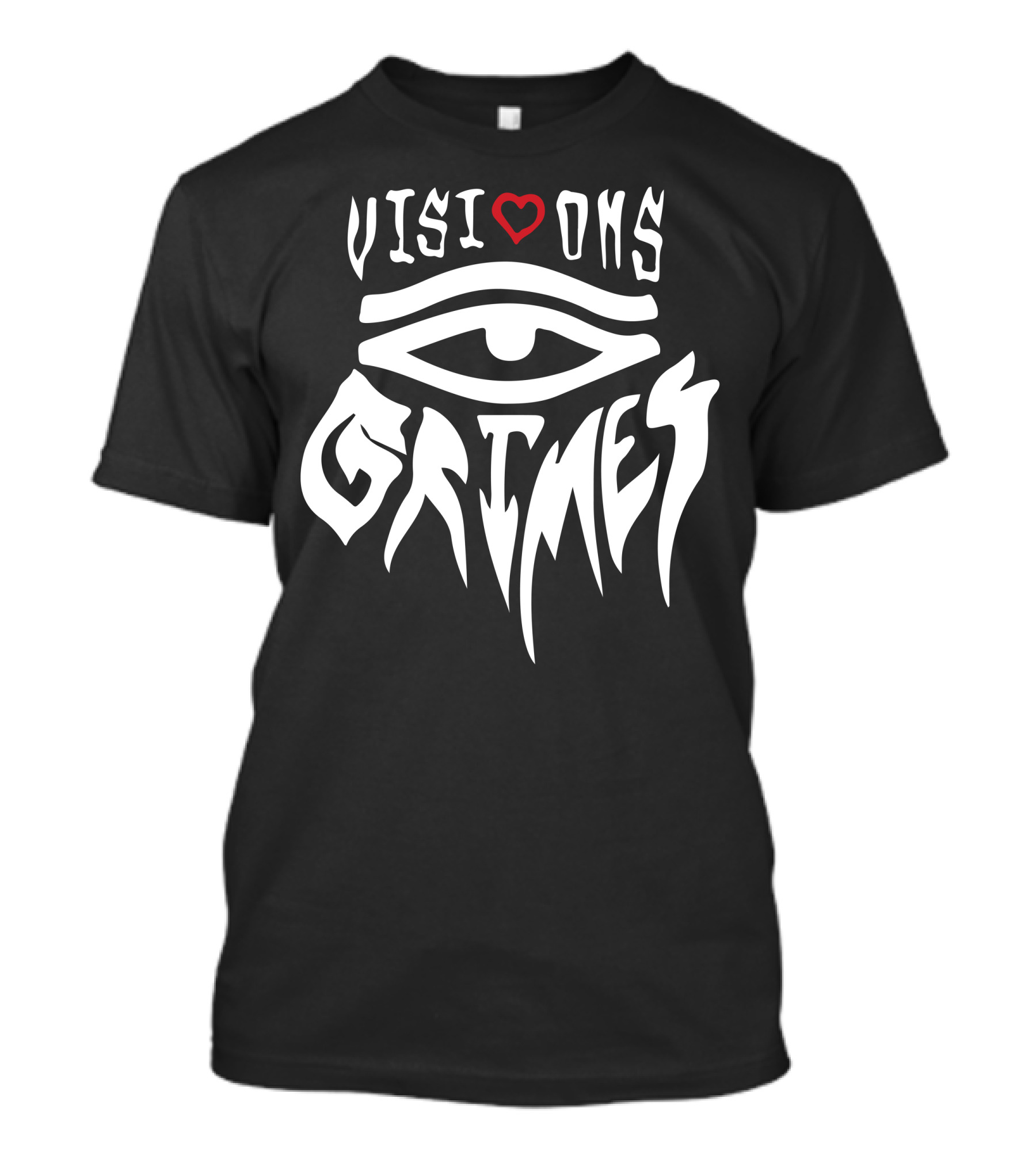 Grimes Visions Eye Heart T-Shirt
