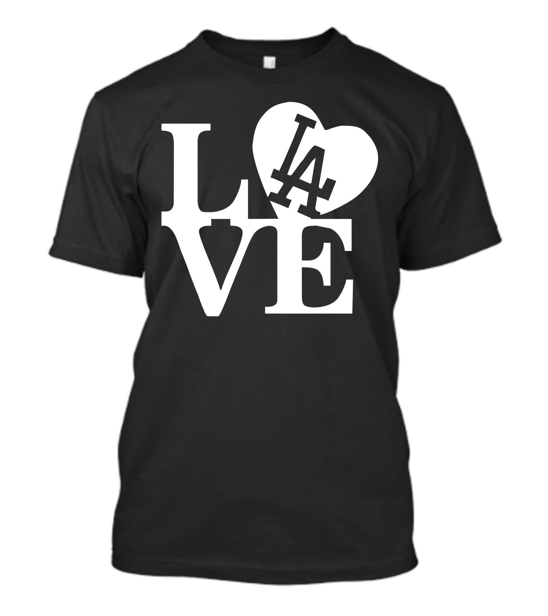LOVE Heart LA Dodgers T-Shirt