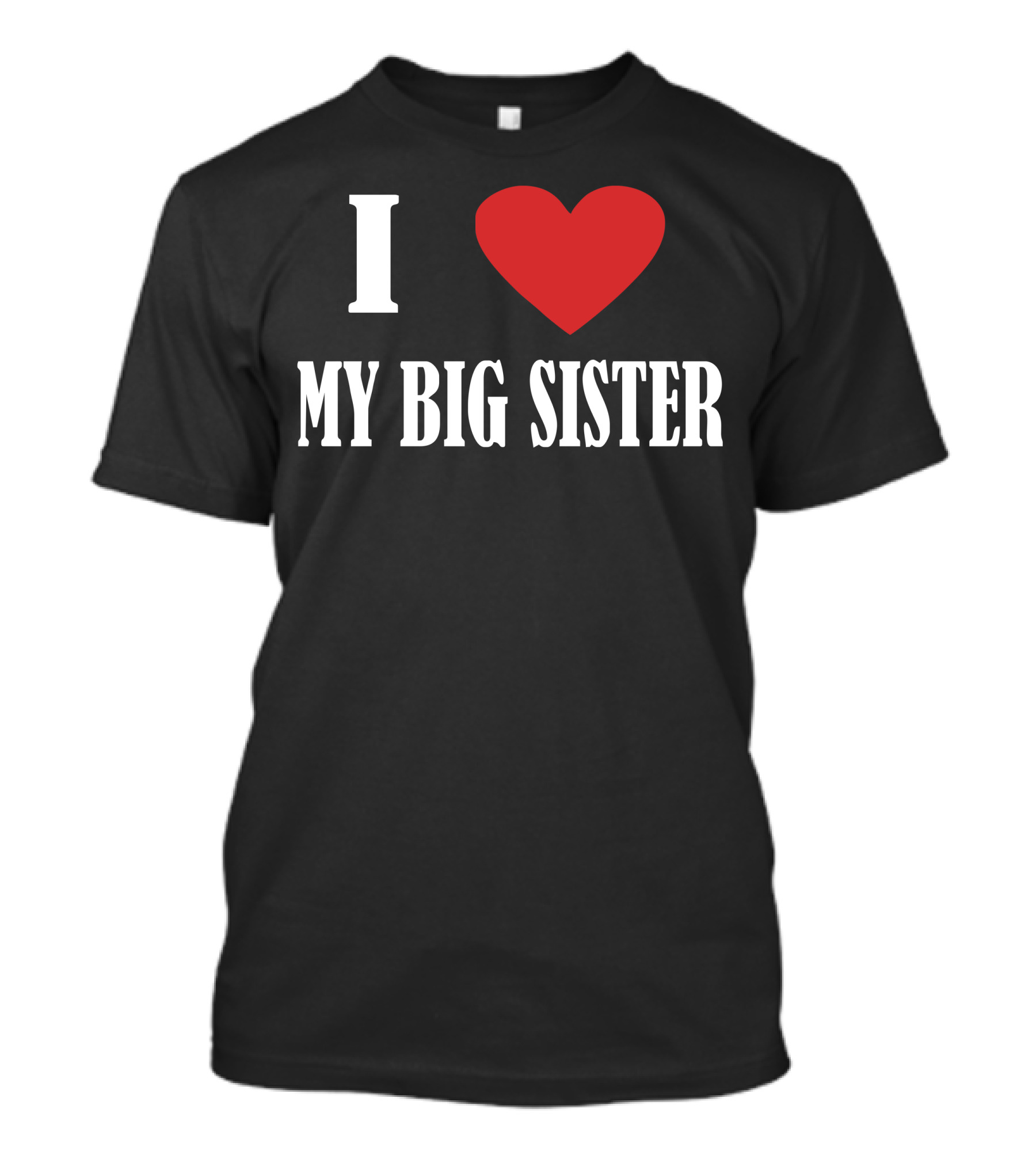 I Heart My Big Sister T-Shirt