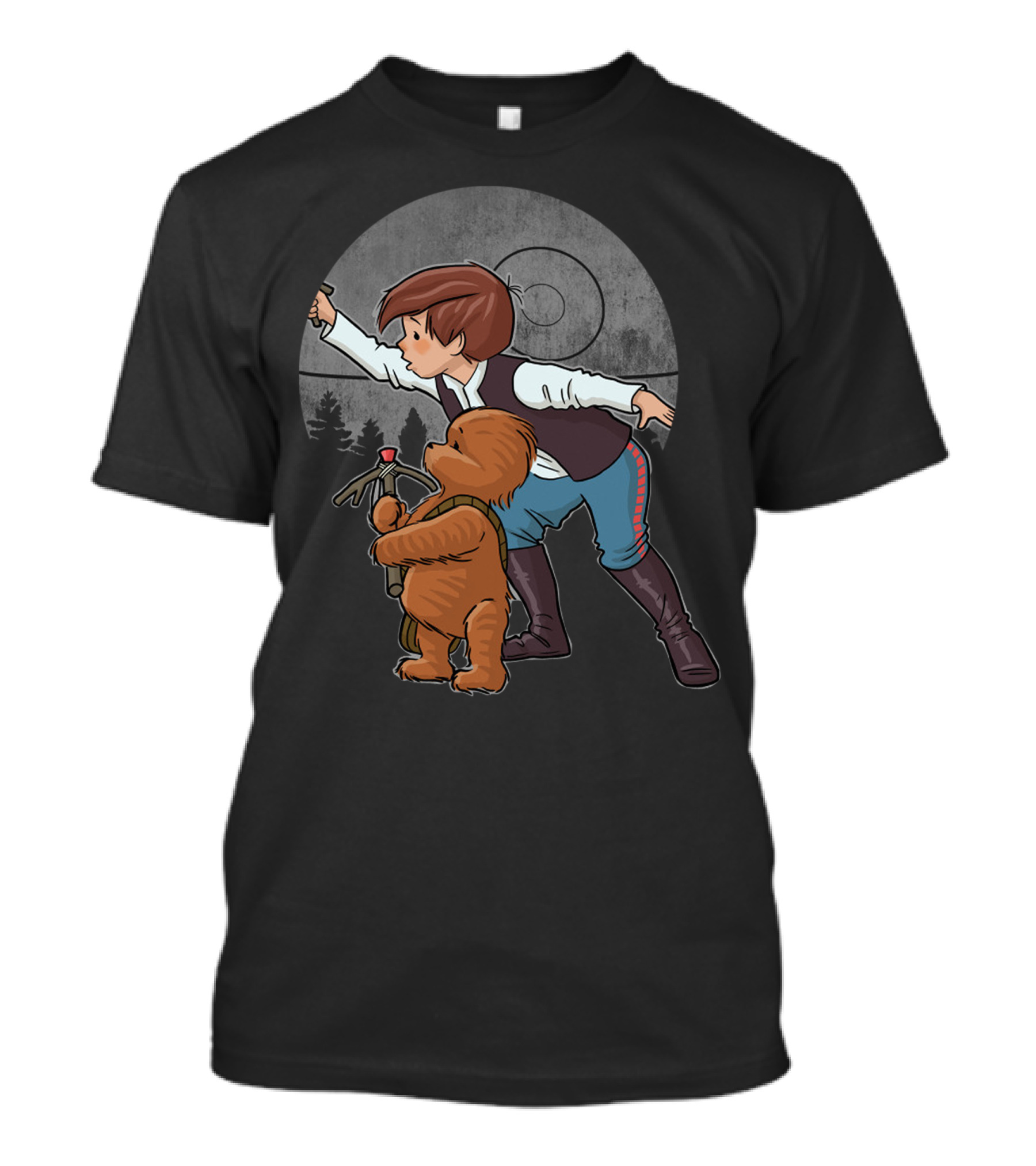 Ewok Adventure Never Tell Them The Odds T-Shirt