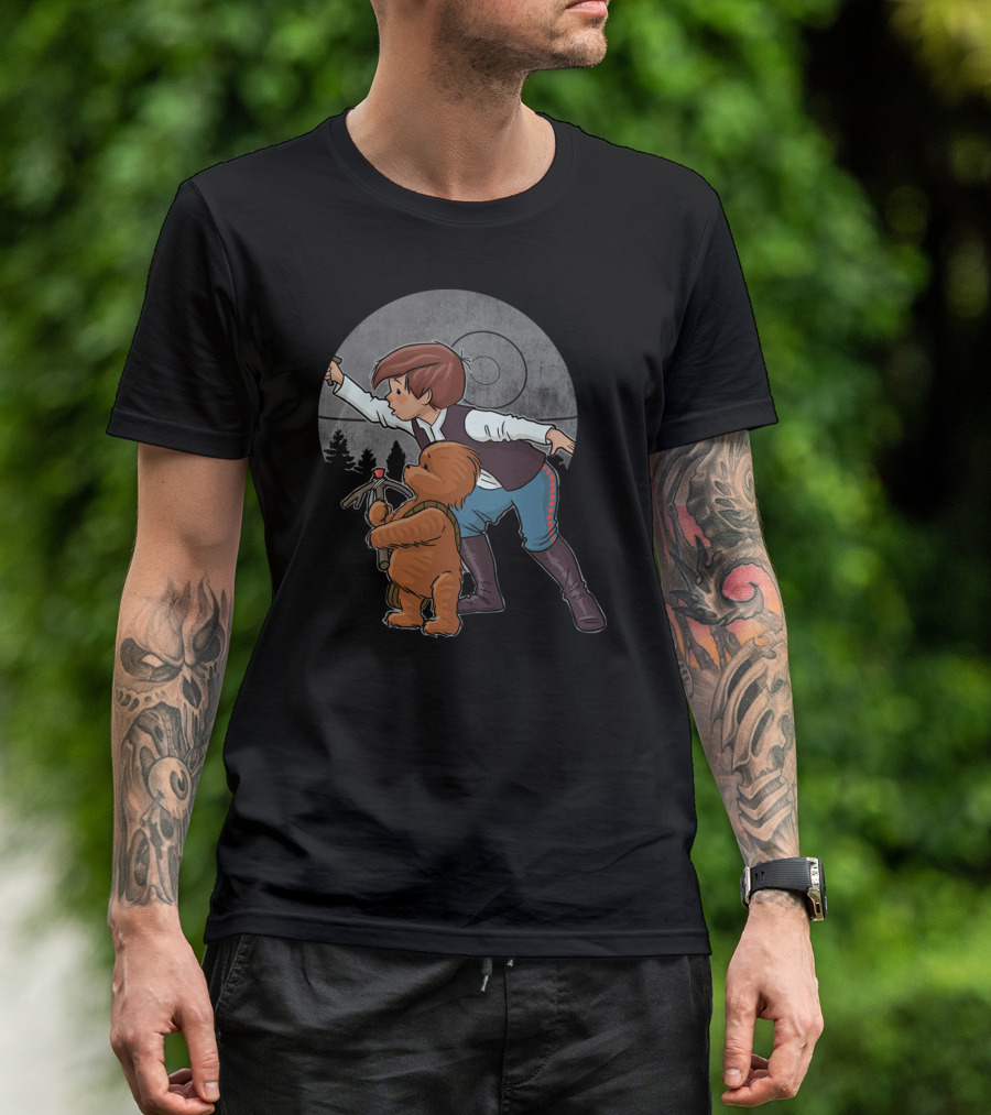 Ewok Adventure Never Tell Them The Odds T-Shirt