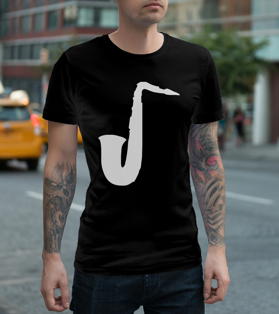 Saxophone Jazz Music Iconic T-Shirt