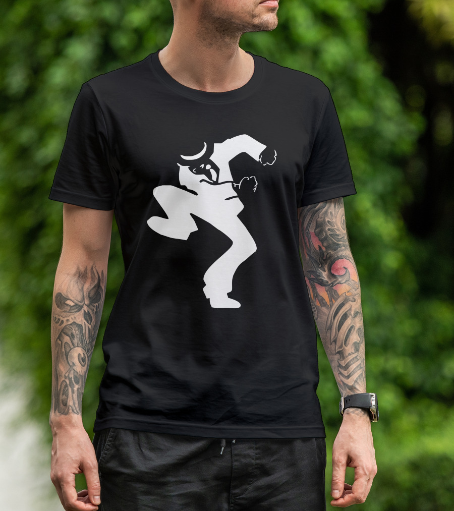 Ska Music Dancing Figure Iconic Style Vintage T-Shirt