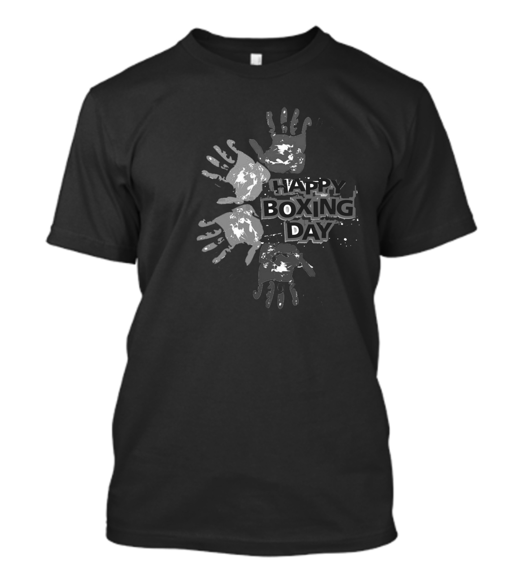 Happy Boxing Day Handprint T-Shirt