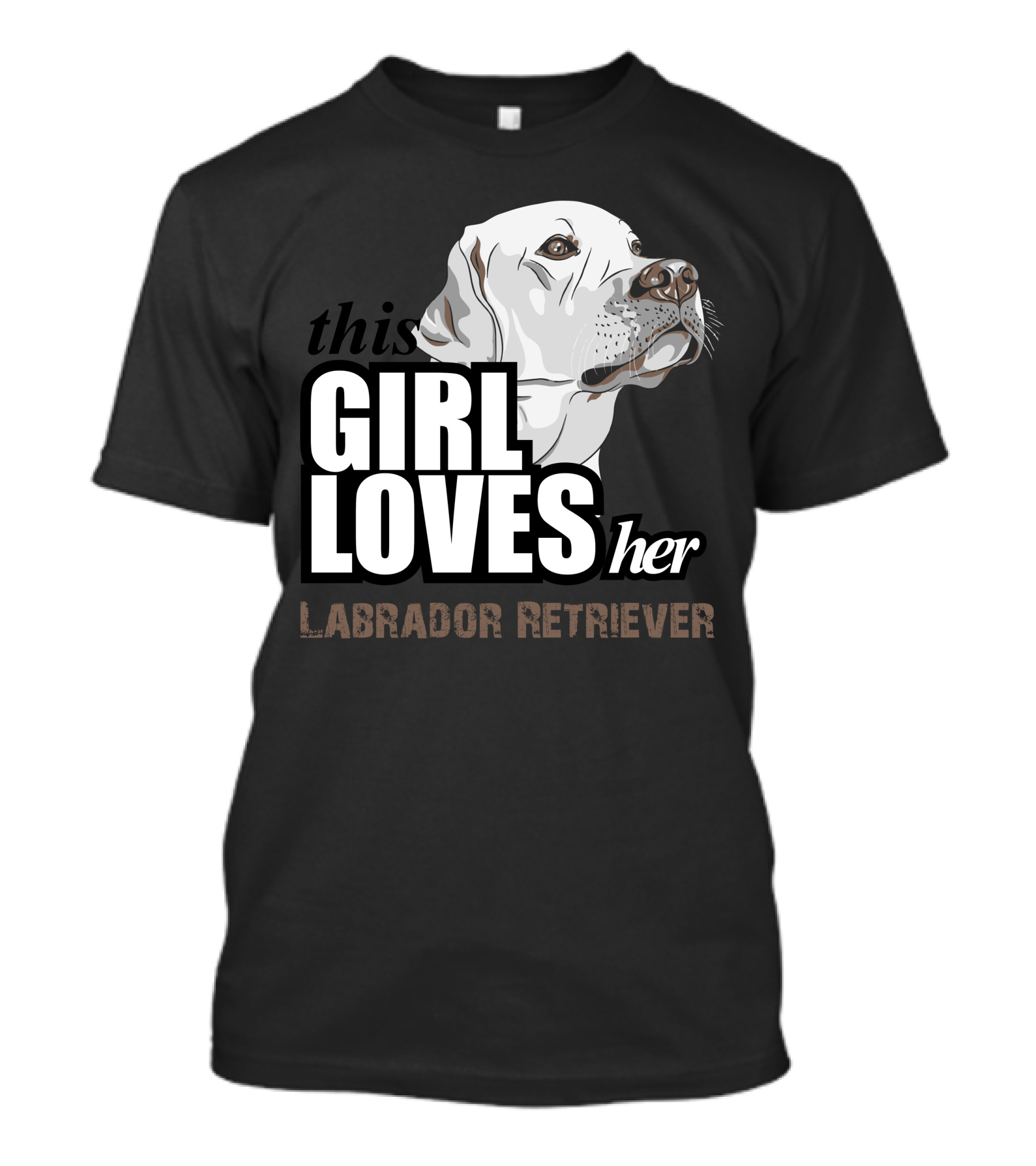This Girl Loves Her Labrador Retriever T-Shirt