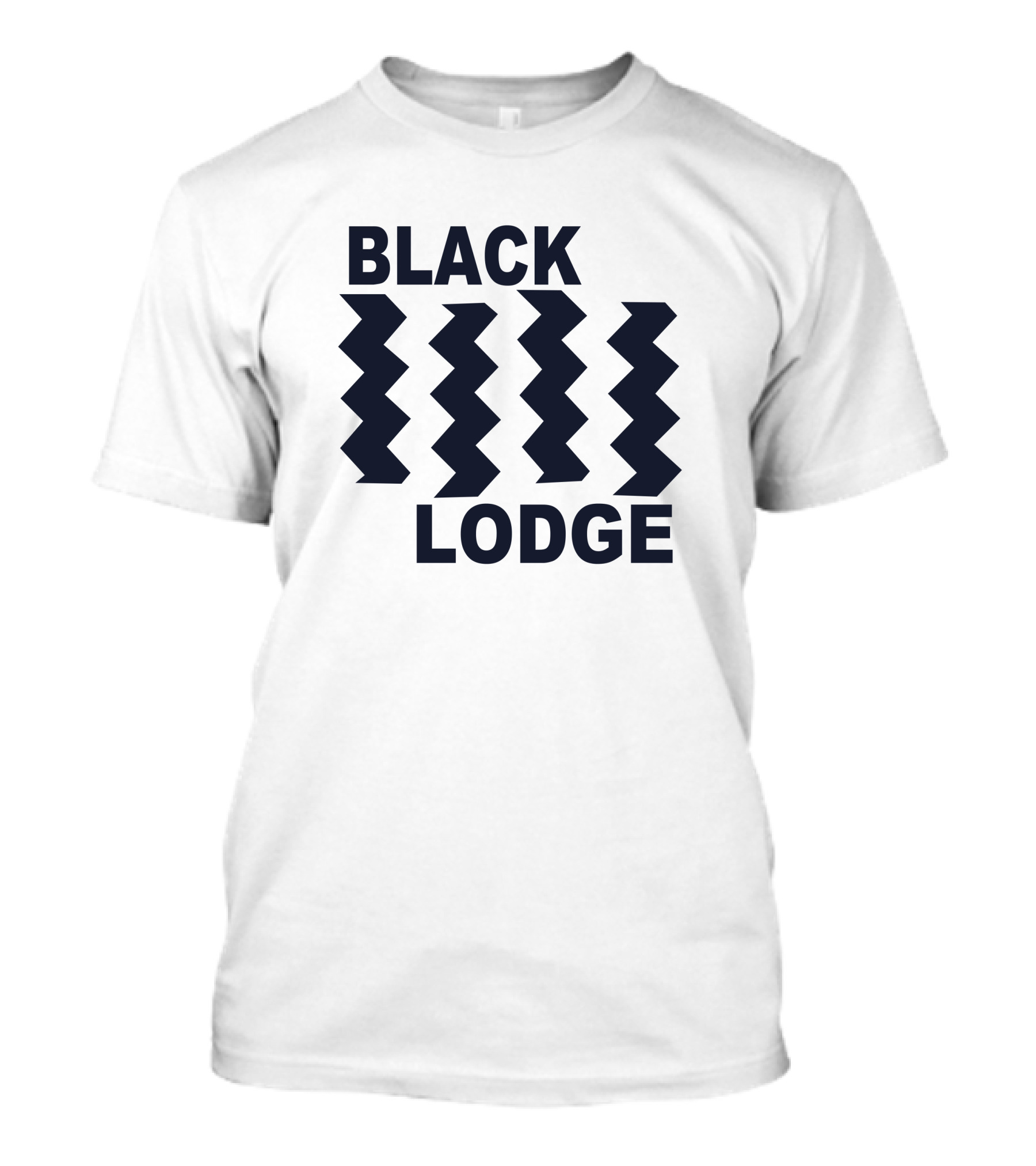 Black Lodge Zigzag T-Shirt