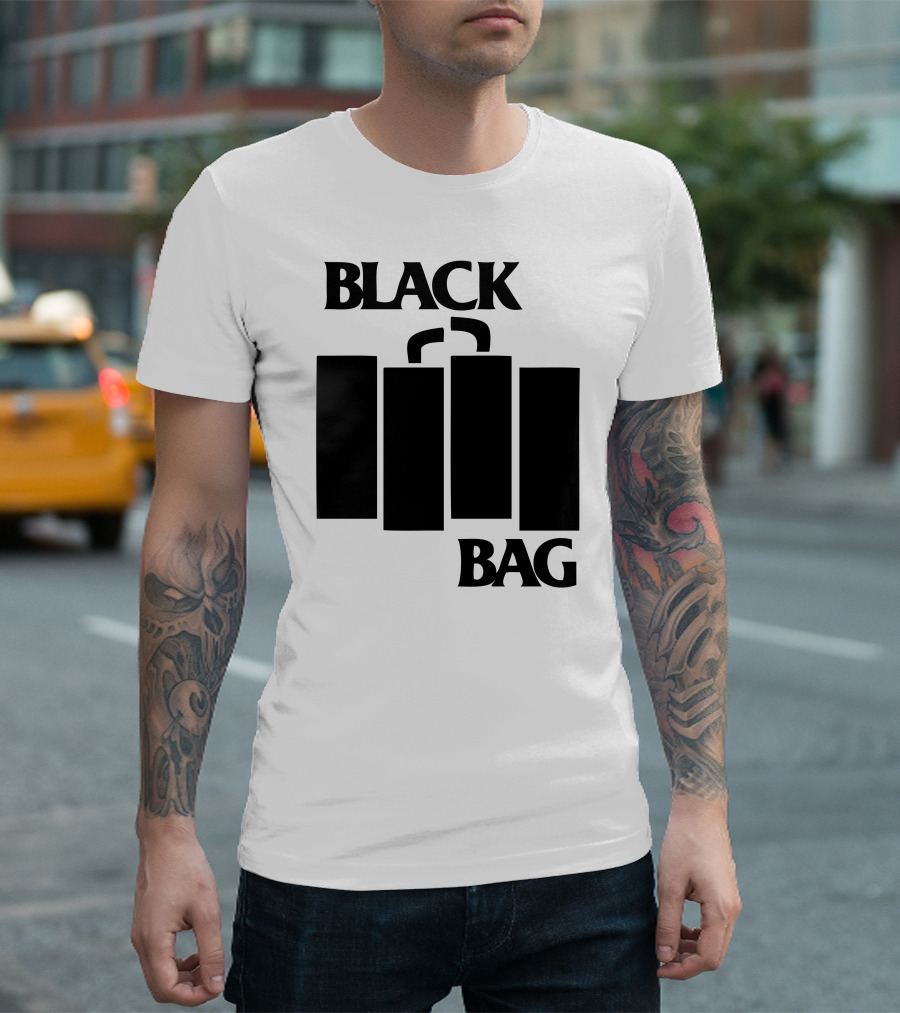 BLACK BAG Bars and Handles T-Shirt