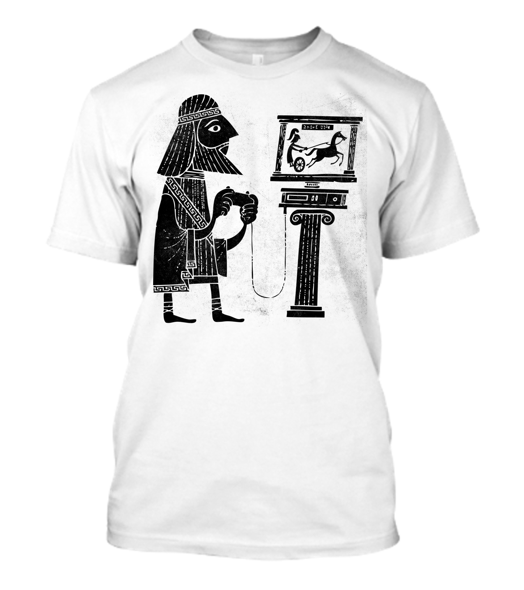 Classic Gamer Ancient Console Play Mythology T-Shirt