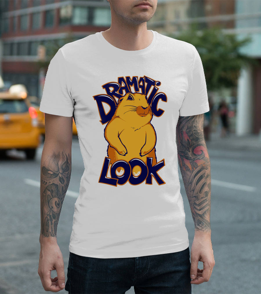 Dramatic Look Chipmunk Meme T-Shirt