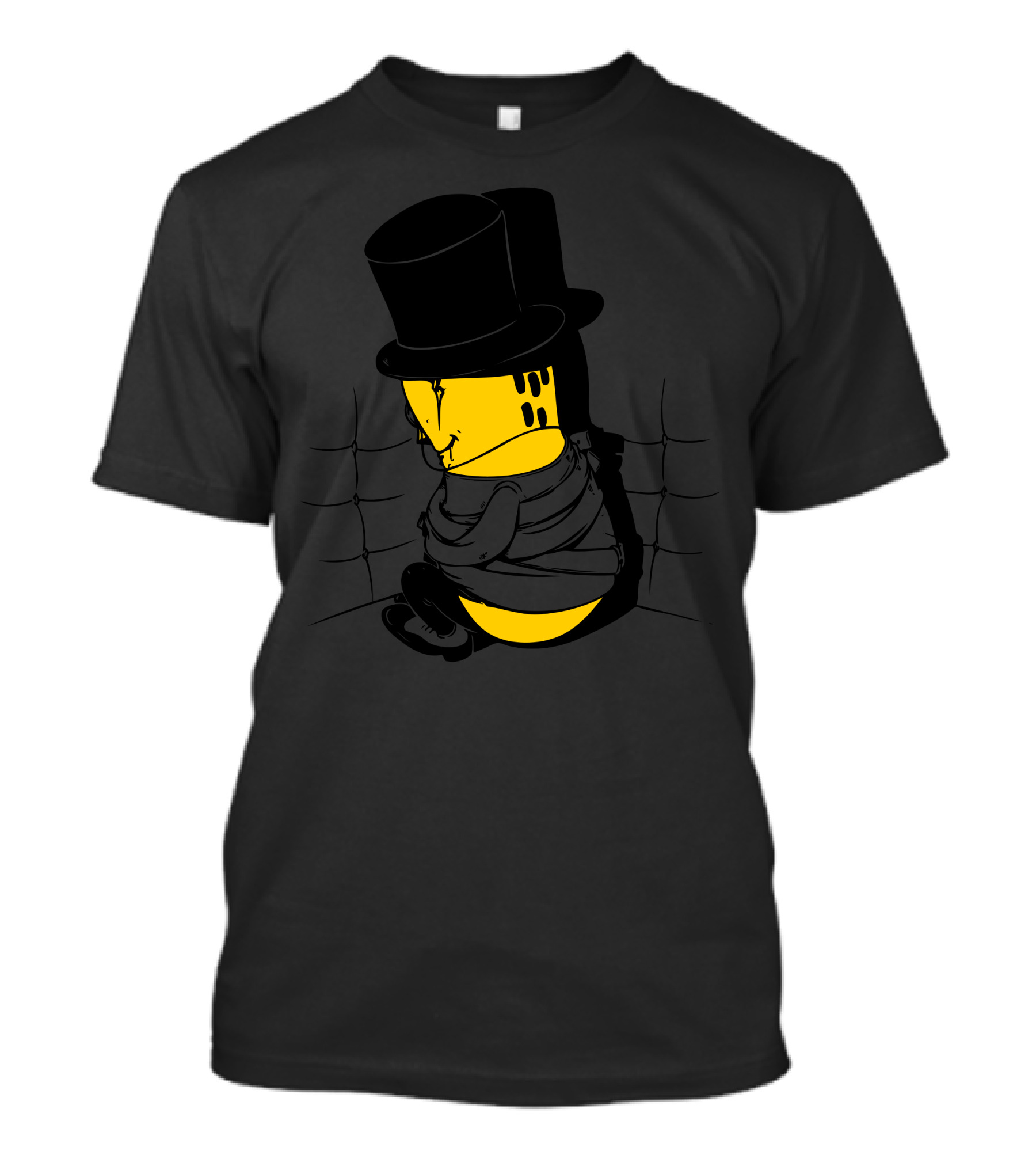 Gone Nuts Top Hat Banana In Straightjacket T-Shirt