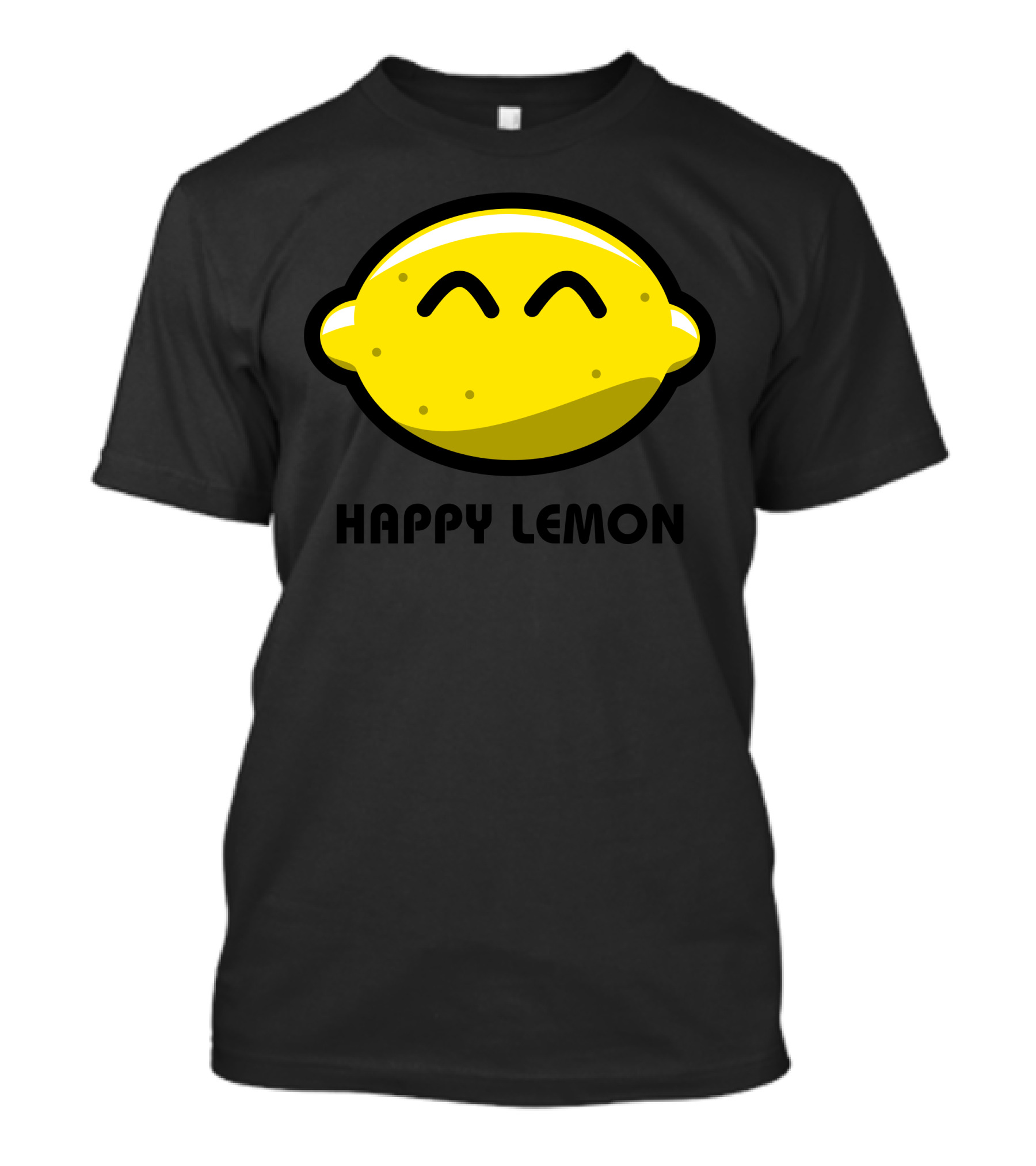 Happy Lemon Smiling Face T-Shirt