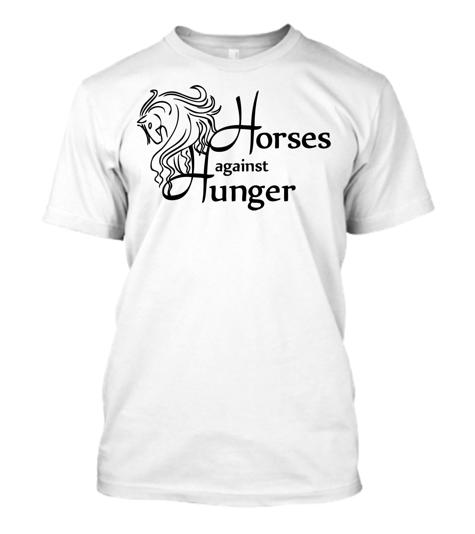 Horses Against Hunger Equine Emblem T-Shirt